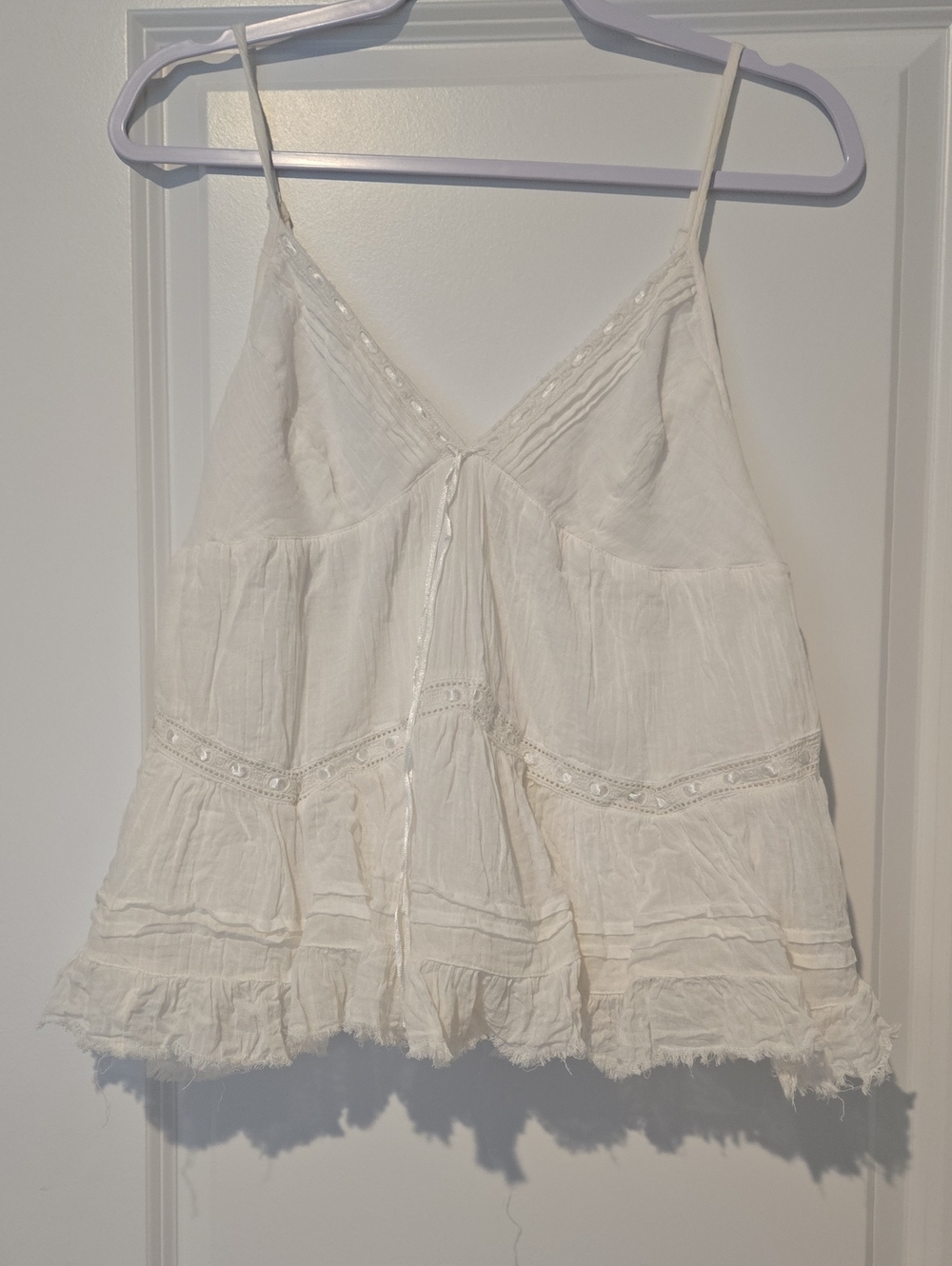 Aeropostale Lacy Tank Large